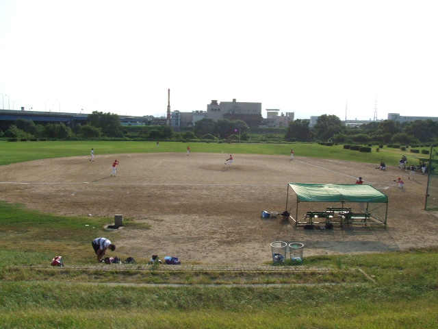 休みの日に草野球をすると・・・